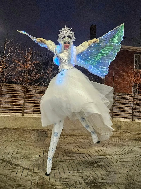 Frost Fairy  - Stiltwalker - Family Friendly theme - image 7