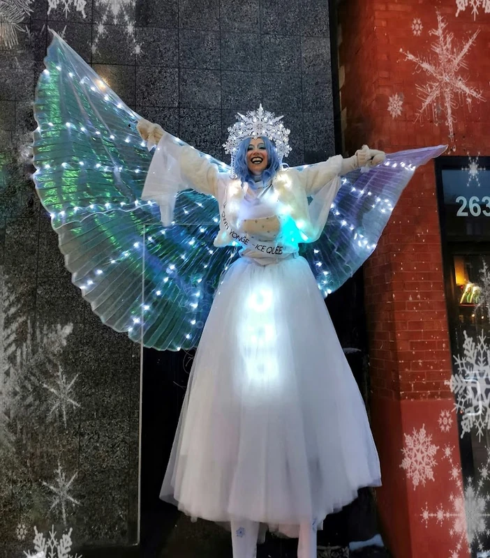 Frost Fairy  - Stiltwalker - Family Friendly theme - image 9