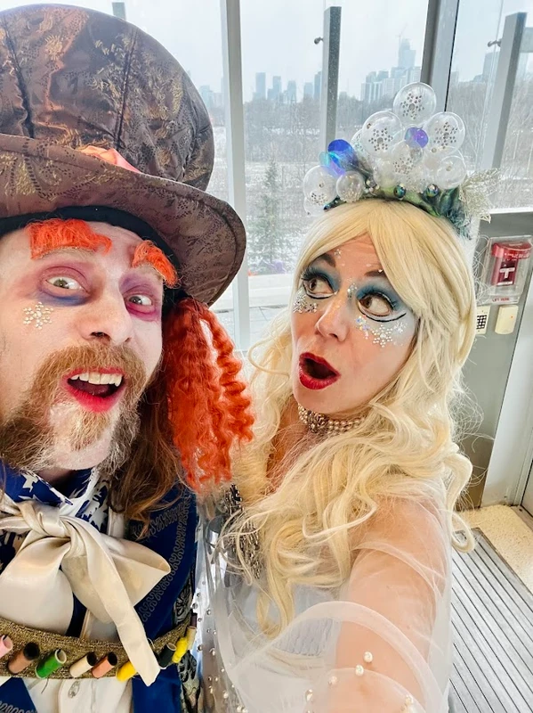 Frosted Alice - Flow Artist / Hula Hooper - Wonderland theme - image 2