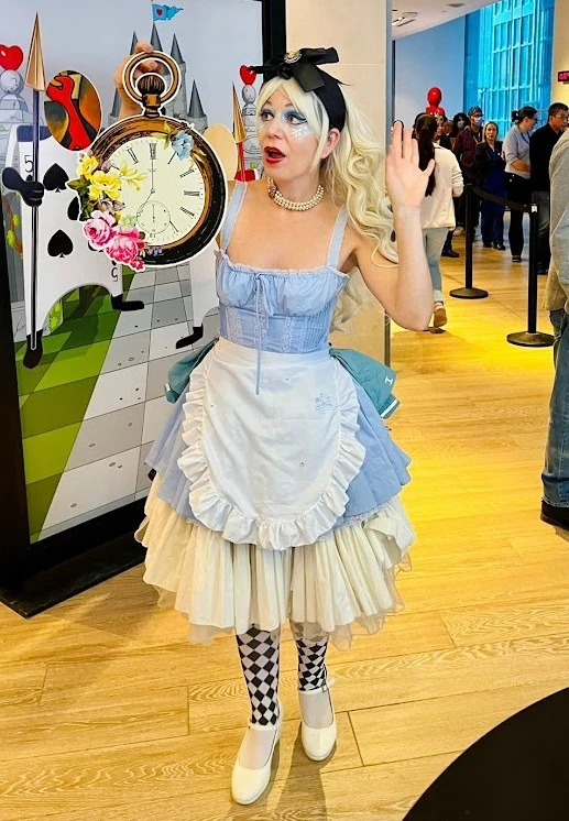 Frosted Alice - Flow Artist / Hula Hooper - Wonderland theme - image 5