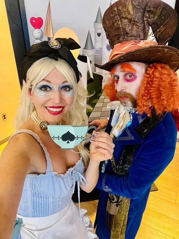 Frosted Alice - Flow Artist / Hula Hooper - Wonderland theme - image 7