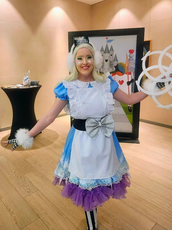 Frosted Alice - Flow Artist / Hula Hooper - Wonderland theme - image 10
