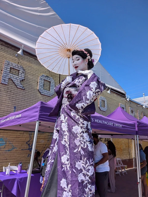 Geisha - Stilt Walker - Cultural theme - image 5