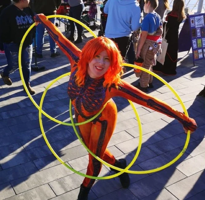 Halloween Hoopers - Flow Artist / Hula Hooper - Family Friendly theme