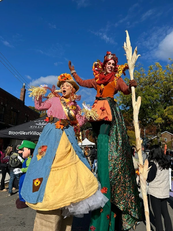Harvest Queen - Stiltwalker - Autumn theme - image 2