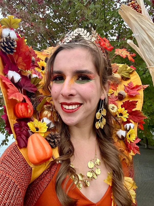 Harvest Queen - Stiltwalker - Autumn theme - image 7