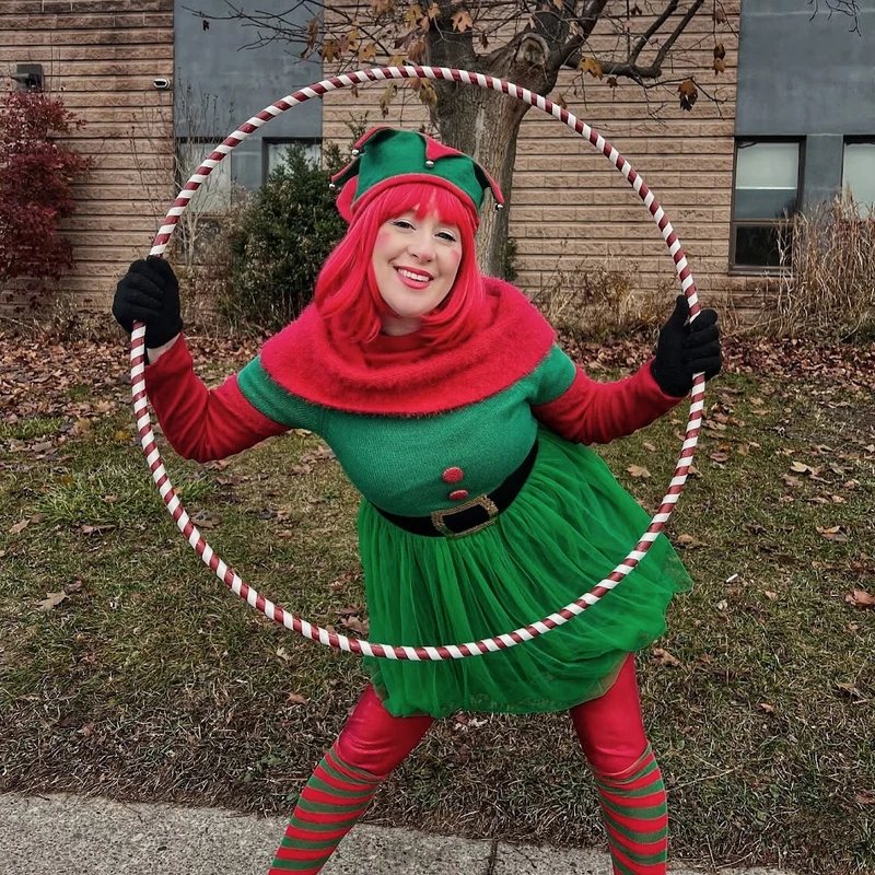 Holiday Hoopers - Flow Artist / Hula Hooper - Christmas theme - image 7