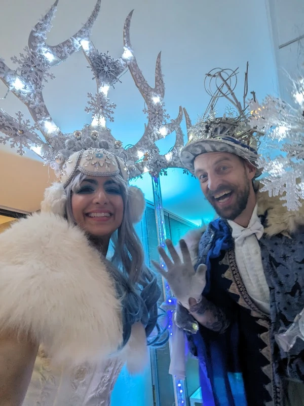 Ice King - Stiltwalker - Winter theme - image 12