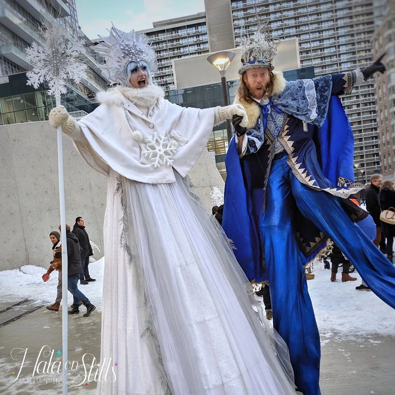 Ice King - Stiltwalker - Winter theme - image 14