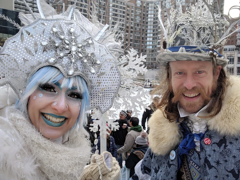 Ice King - Stiltwalker - Winter theme - image 15