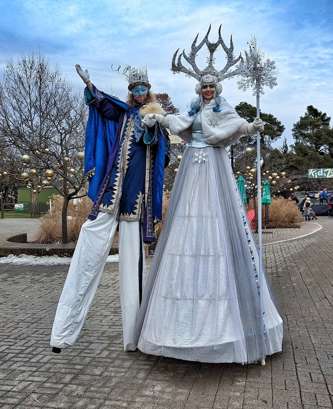 Ice King - Stiltwalker - Winter theme - image 16