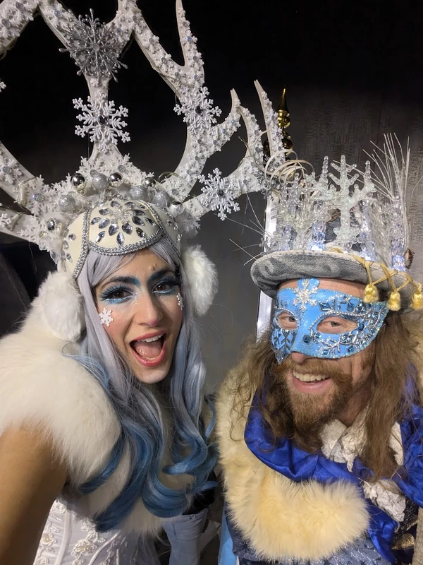 Ice King - Stiltwalker - Winter theme - image 3