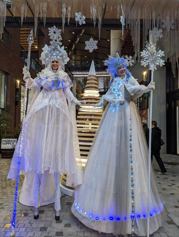 Classic Ice Queen - Stiltwalker - Winter theme - image 12