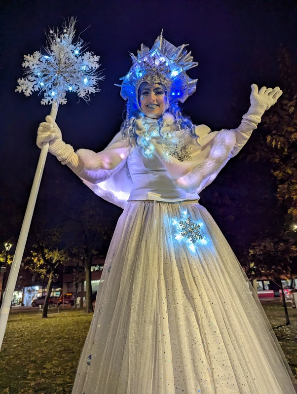 Classic Ice Queen - Stiltwalker - Winter theme - image 19
