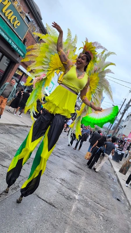 Jamaican Gyal - Stilt Walker - Cultural theme - image 2