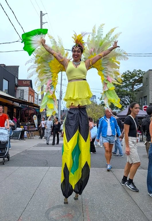 Jamaican Gyal - Stilt Walker - Cultural theme - image 3
