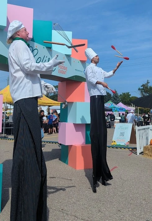 Juggling Chefs - Stiltwalker - Duos theme - image 12