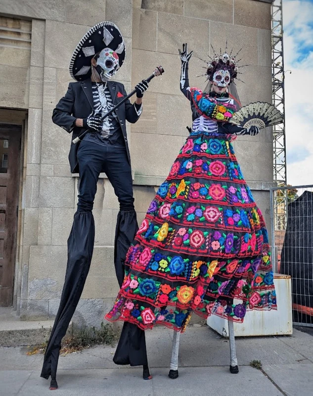 Las Catrinas - Stiltwalker - Cultural theme - image 2