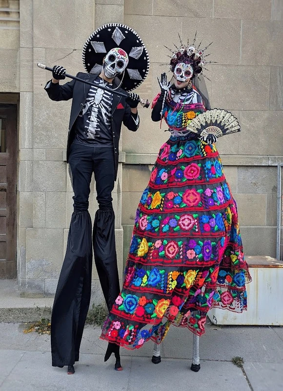 Las Catrinas - Stiltwalker - Cultural theme - image 3