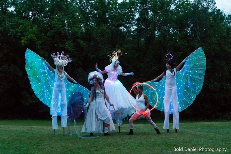 LED Crystal Queen - Stiltwalker - LED Lights theme - image 15