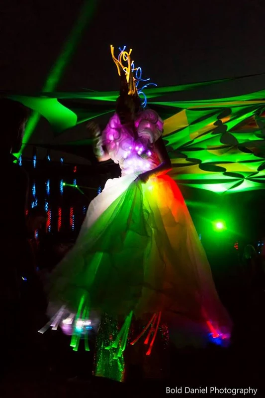LED Crystal Queen - Stiltwalker - LED Lights theme - image 18