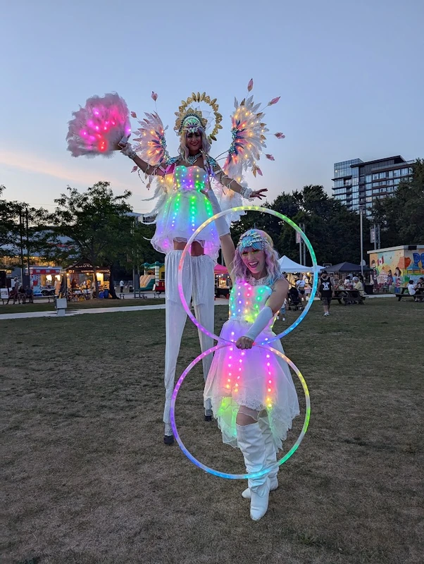 Luminous Flow - Flow Artist / Hula Hooper - Duos theme - image 3