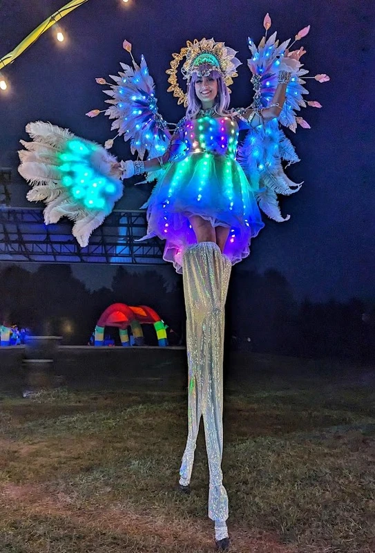 Luminous Ladies - Stiltwalker - Duos theme - image 10