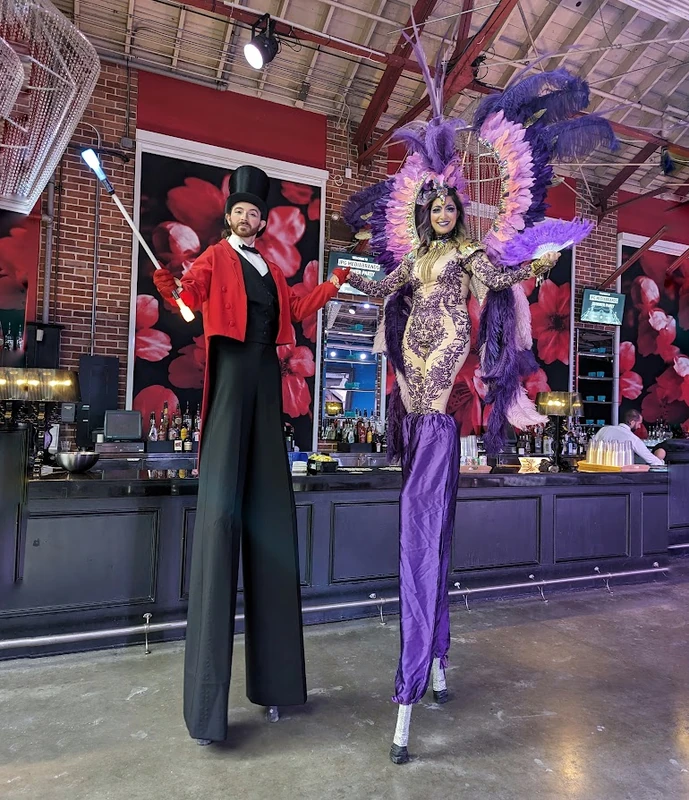 Mardis Gras Carnival Feathers - Stiltwalker - Feathers theme - image 13