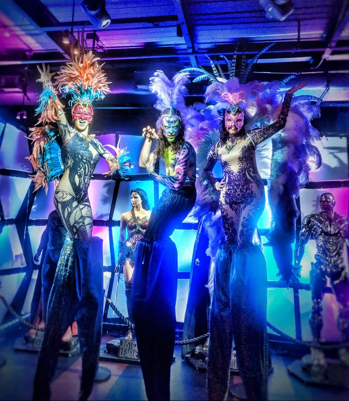 Mardis Gras Carnival Feathers - Stiltwalker - Feathers theme - image 11