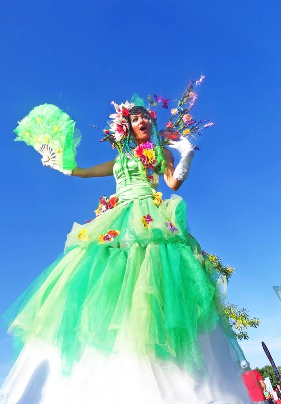 Miss May Flowers - Stiltwalker - Family Friendly theme - image 2