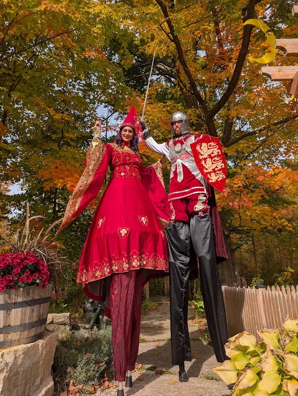 Medieval Renaissance - Stilt Walker - Festival theme