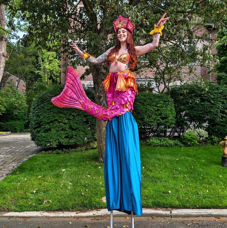 Mermaid - Stiltwalker - Under the Sea theme - image 2