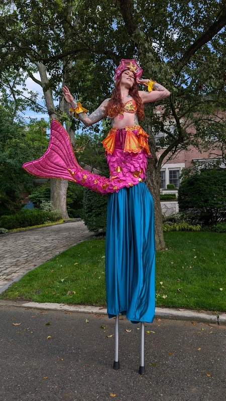 Mermaid - Stiltwalker - Under the Sea theme - image 3