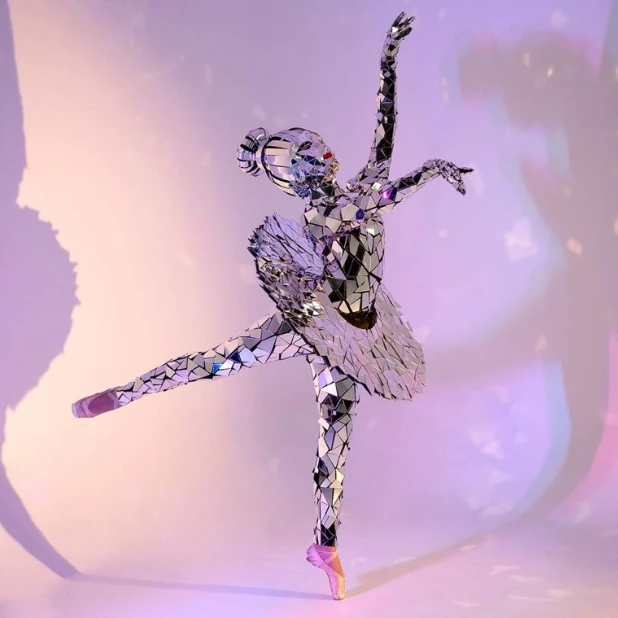 Mirror Ballerinas - Roamer / Dancer  - Space Future theme - image 2 performer