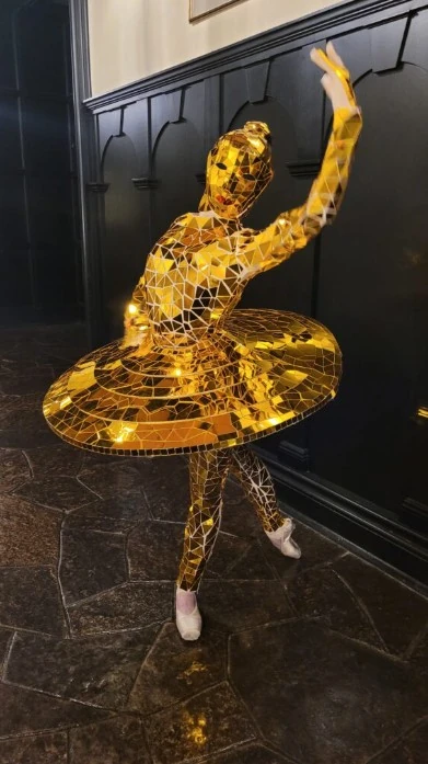 Mirror Ballerinas - Roamer / Dancer  - Space Future theme - image 4 performer