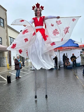 Miss Maple on Stilts - Stiltwalker - Canadiana theme - image 10