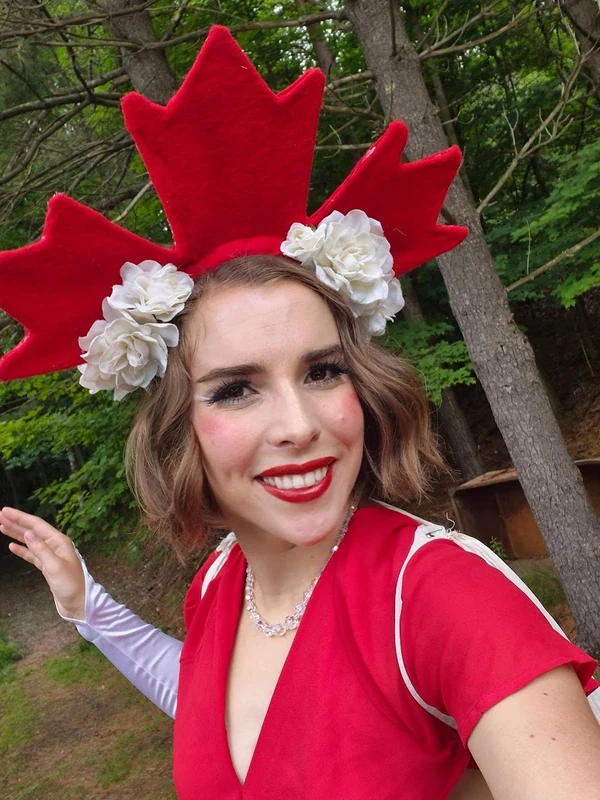 Miss Maple on Stilts - Stiltwalker - Canadiana theme - image 2