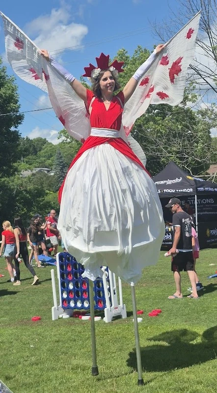 Miss Maple on Stilts - Stiltwalker - Canadiana theme - image 5