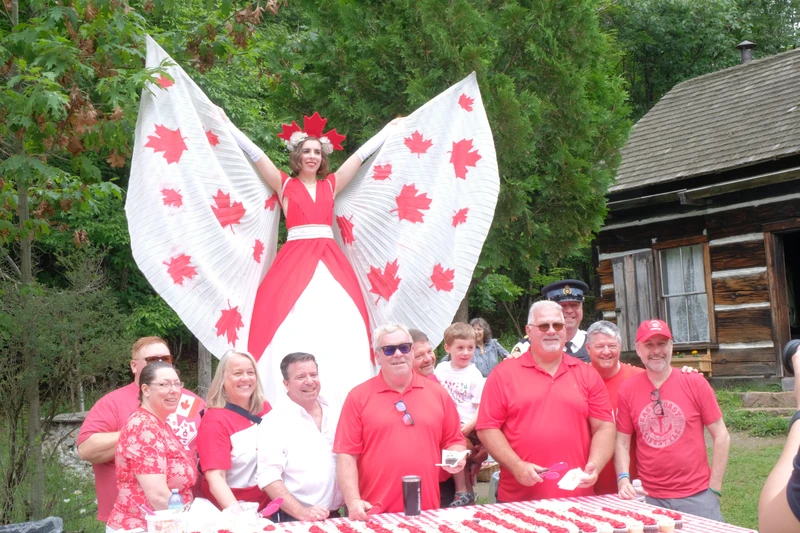Miss Maple on Stilts - Stiltwalker - Canadiana theme - image 6
