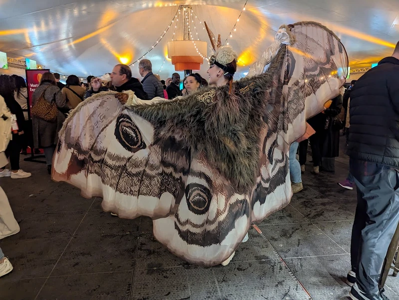 Moonlight Moth - Roamer / Dancer  - Animalia theme - image 7 performer