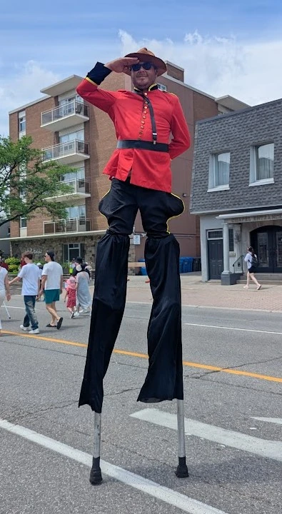 Mounties on Stilts - Stiltwalker - Family Friendly theme - image 2