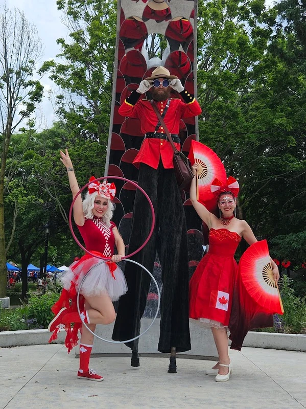 Mounties on Stilts - Stiltwalker - Family Friendly theme - image 4