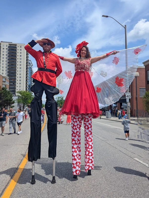 Mounties on Stilts - Stiltwalker - Family Friendly theme - image 5