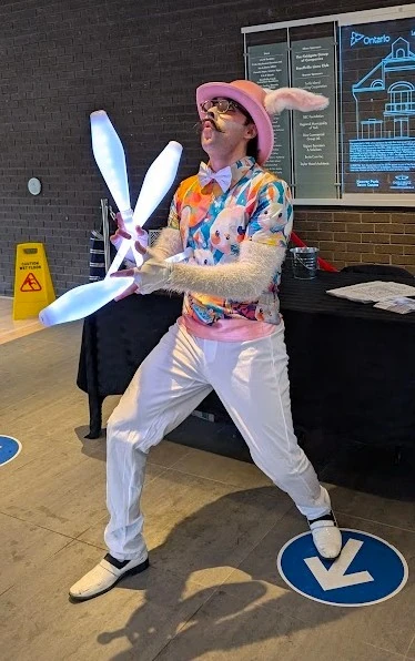 Mr. Bunny  - Juggler - Animalia theme - image 2 performer