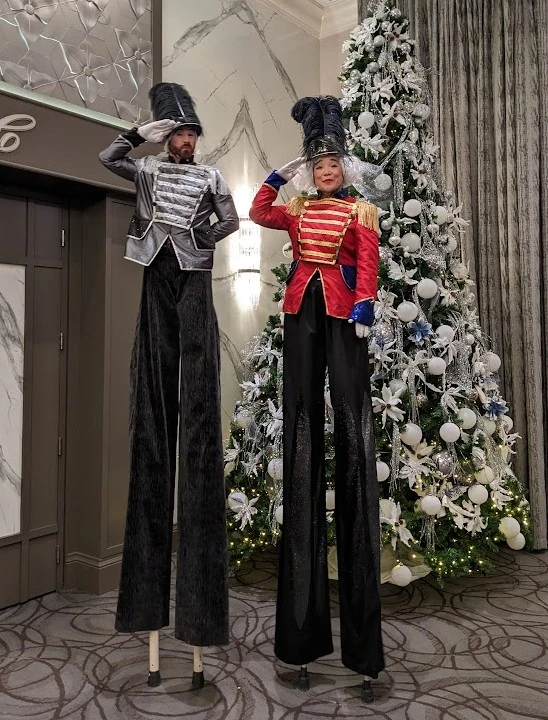 Nutcrackers Stilts - Stiltwalker - Christmas theme - image 2