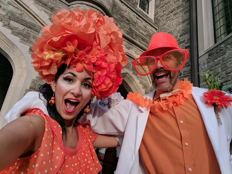 Orange Pear - Stiltwalker - Family Friendly theme - image 3