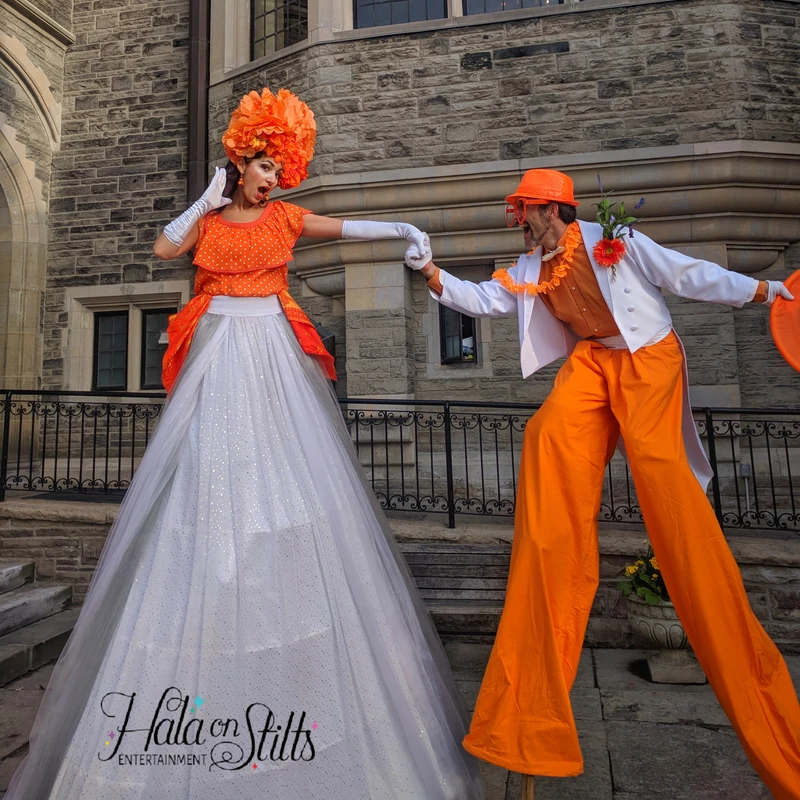 Orange Pear - Stiltwalker - Family Friendly theme - image 4