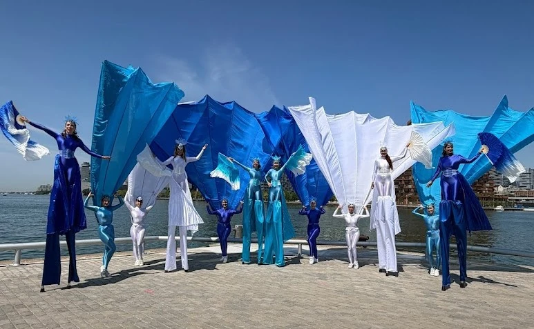 Peacock Parade - Stilt Walker - Duos theme - image 2