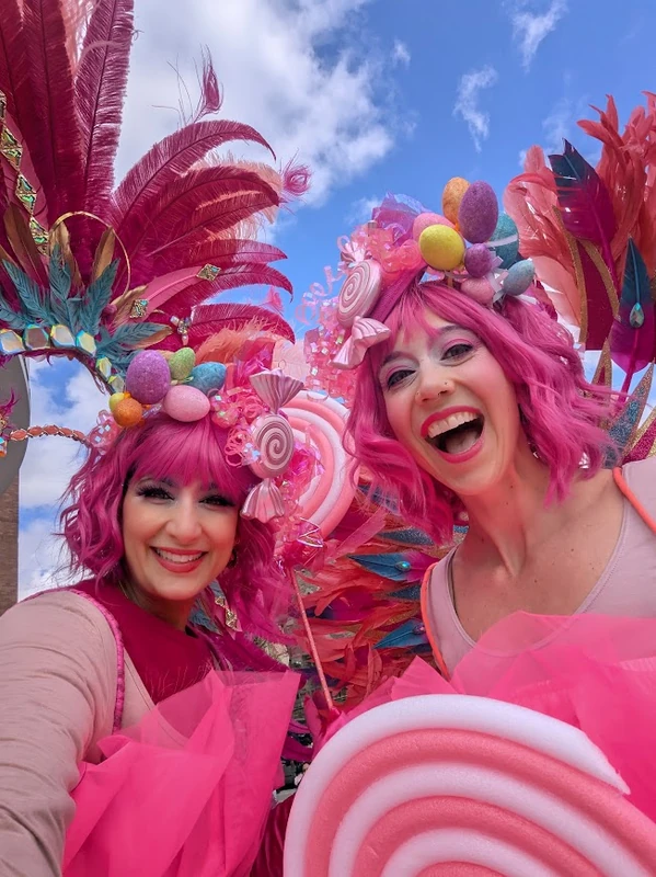 Pink Candyland - Stiltwalker - Feathers theme - image 12