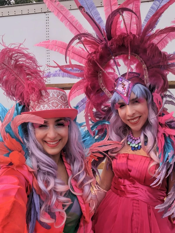 Pink Candyland - Stiltwalker - Feathers theme - image 13